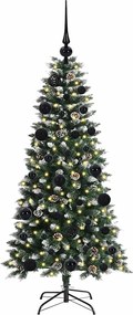 vidaXL Τεχνητό Χριστουγεννιάτικο Δέντρο με 150 LED Πράσινο 120 cm