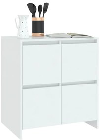 vidaXL Μπουφές Λευκός 70x41x75 εκ. από Επεξεργασμένο Ξύλο