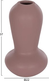ΕΠΙΤΡΑΠΕΖΙΟ ΔΙΑΚΟΣΜΗΤΙΚΟ ΒΑΖΟ CHELIN HM4670L ΤΕΡΑΚΟΤΑ ΣΕ ΜΩΒ--Φ22x37Υεκ.