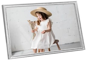vidaXL Κορνίζες Κολάζ για Τοίχο 5 τεμ. Ασημί 70 x 90 εκ. MDF