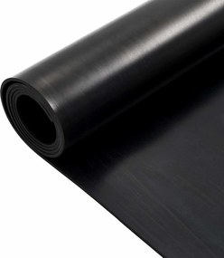 vidaXL Μάτ δαπέδου Μαύρο 1,2 x 2 μ Λάστιχο