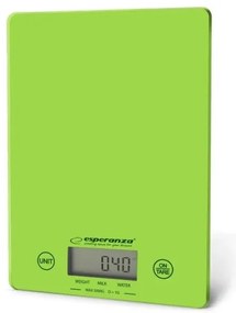 Ψηφιακή Ζυγαριά Κουζίνας Πράσινο 5kgr Ultra Thin Lemon ESPEKS002G Esperanza ESPEKS002G