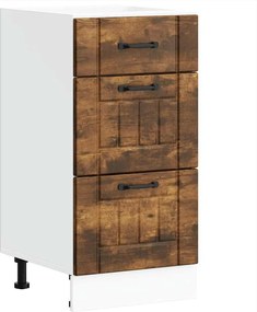 vidaXL ντουλάπι βάσης κουζίνας Lucca Καπνιστή βελανιδιά