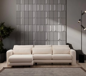 Corner Sofa Lily Corner Left Cream Cream