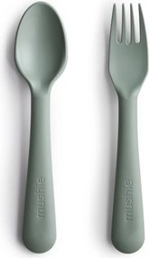 Κουτάλι + Πιρούνι (Σετ) Mushie Sage 66-2380163