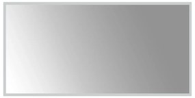 vidaXL Καθρέφτης Μπάνιου με LED 50x100 εκ.