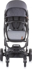 Καρότσι 3 σε 1 "Electra" black frame - silver