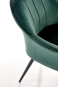 K468 chair dark green DIOMMI V-CH-K/468-KR-C.ZIELONY