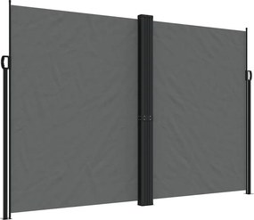 vidaXL Σκίαστρο Πλαϊνό Συρόμενο Ανθρακί 220x1200 εκ.