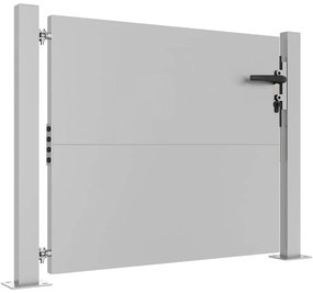 vidaXL Πόρτα Κήπου από Ατσάλι Corten 100x75 εκ.