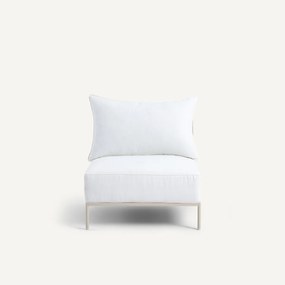 Πολυθρόνα με πλεκτούς ιμάντες, LEANDRA