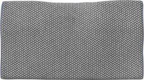 vidaXL Μαξιλάρι με μαξιλάρι Γκρι 60 x 34 x 11 εκ. Πολυεστέρας