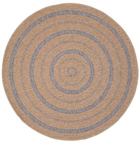 Στρογγυλό Χαλί Καλοκαιρινό (Φ240) Royal Carpet Avanos 8863 Denim
