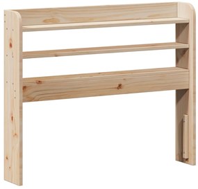 vidaXL Πλαίσιο Κρεβατιού Κεφαλάρι 75x190εκ. Μασίφ Πεύκο