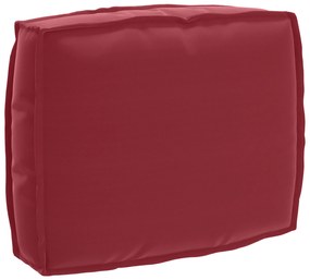 vidaXL Μαξιλάρι Παλέτας για Πλάτη Κόκκινο 50x40x12 cm από Oxford Υφάσματα
