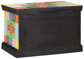 vidaXL Κουτί Αποθήκευσης 60x40x40 εκ. Από Στερεό Ξύλο Μάνγκο