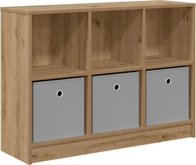 vidaXL Πλαϊνό γραφείο Artisan Oak 88,5 x 27,5 x 63,5 εκ