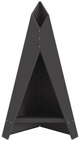 vidaXL Φωτιά Πυραμίδα 58x36x100 εκ. Ανοξείδωτο Χάλυβα