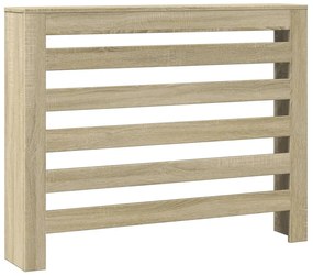 vidaXL Κάλυμμα Καλοριφέρ Sonoma Δρυς 104x20x82 εκ. Επεξεργασμένο Ξύλο