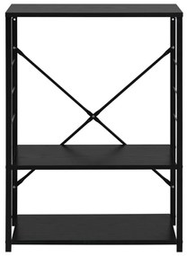 vidaXL Ντουλάπι Φούρνου Μικροκυμάτων Μαύρο 60x39,6x79,5 εκ. Επεξ. Ξύλο