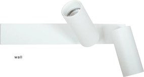 LED Σποτ Τοίχου ή Οροφής Απλίκα Soho Διπλό 10W 3000K 24° Λευκό