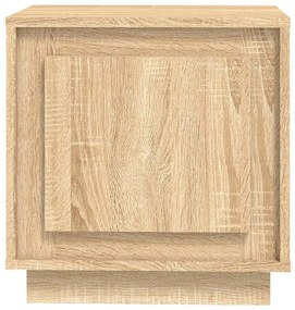 vidaXL Κομοδίνα 2 τεμ. Sonoma Δρυς 44x35x45 εκ. από Επεξεργασμένο Ξύλο
