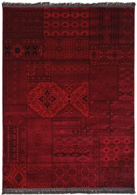 Κλασικό χαλί Afgan 7675A D.RED Royal Carpet - 160 x 160 cm