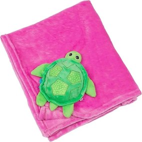 Κουβέρτα Fleece Αγκαλιάς (68.5x100) Zoocchini Turtle