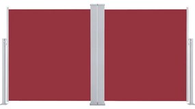 vidaXL Σκίαστρο Πλαϊνό Συρόμενο Κόκκινο 170 x 600 εκ.