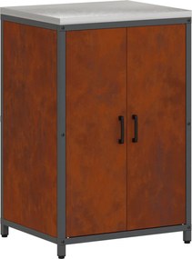 vidaXL Σετ Αποθήκευσης Κουζίνας HATTEM 3 pcs Σκ rusty Ατσάλι