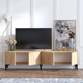Έπιπλο Τηλεόρασης Δρυς Ζαφείρι NORA 180x35x50