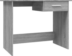 vidaXL Γραφείο Γκρι Sonoma 100x50x76 εκ. από Επεξεργασμένο Ξύλο