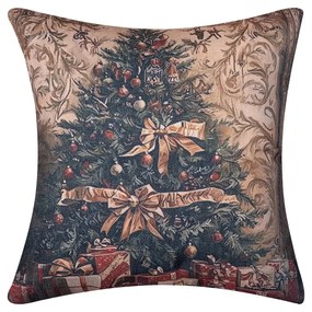 Χριστουγεννιάτικη Μαξιλαροθήκη (45x45) Silk Fashion ks2026-15