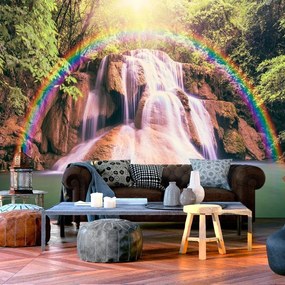 Αυτοκόλλητη φωτοταπετσαρία - Magical Waterfall - 343x245