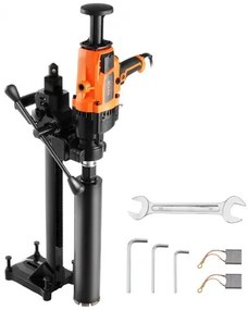 VEVOR Core Drill Machine 0.8-7.1in Dia 2600W Handheld and Stand Core Drill Rig