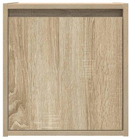 Κομοδίνα Επιτοίχια Sonoma Δρυς 38x34x40 εκ. 861233