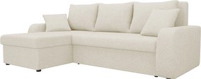 Γωνιακός καναπές Kris-Λευκό