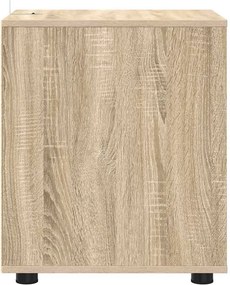 vidaXL Ντουλάπι αποθήκευσης Δρύς Sonoma 40 x 48 x 57 εκ