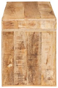 vidaXL End Table Καστανό 60 x 35 x 46 εκ Σαγκουίνι ξύλο