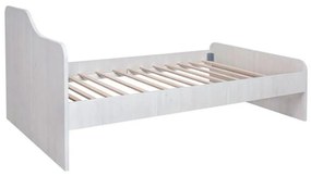 Bed Numero 120 White Oak 125x205x90 εκ.