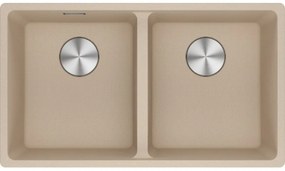 Franke MRG 620-35-35 Ένθετος Γρανιτένιος Νεροχύτης 80cm Oatmeal