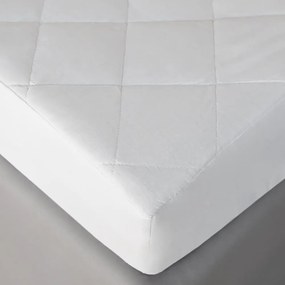 Προστατευτικό Στρώματος Καπιτονέ White Melinen Queen Size 160x240cm Microfiber