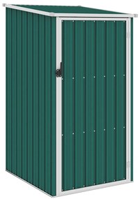 vidaXL Αποθήκη Κήπου Πράσινη 87 x 98 x 159 εκ. από Γαλβανισμένο Ατσάλι