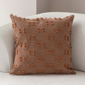 Μαξιλαροθήκη Διακοσμητική Tuffet 881PCR1625 Brown Aberto Design 43X43 Πολυέστερ