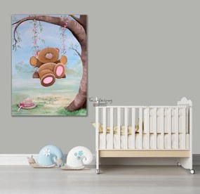 Παιδικός πίνακας σε καμβά Forever friends  KNV0251 65cm x 95cm