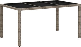 vidaXL Σετ Εξωτερικής Τραπέζης 5 pcs συνθετικό ρατάν