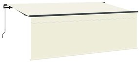 vidaXL Σκηνίτσα Αναδιπλούμενη Κρεμ 400 x 200 cm