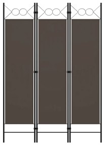 vidaXL Διαχωριστικό Δωματίου με 3 Πάνελ Ανθρακί 120 x 180 εκ.