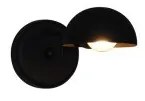 Απλίκα Φωτιστικό Τοίχου 1xE14 G45 LED Περιστρεφόμενος Βραχίονας Alison Homelighting-77-3958-Μαύρο 77-3958