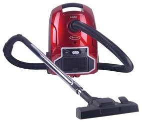 Juro-Pro Malta Ηλεκτρική Σκούπα 800W με Σακούλα 3lt Κόκκινη